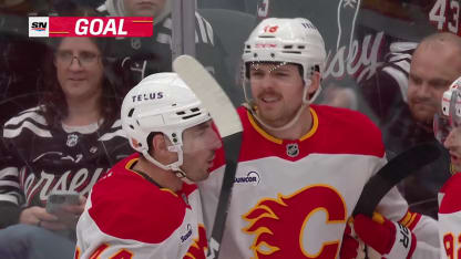 Beecher's first goal with Flames