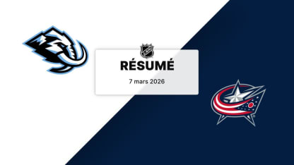 UTA vs CBJ | Résumé | 07/03/2026