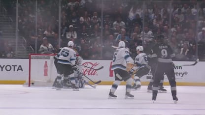 UTA@LAK: Kopitar scores goal against Karel Vejmelka