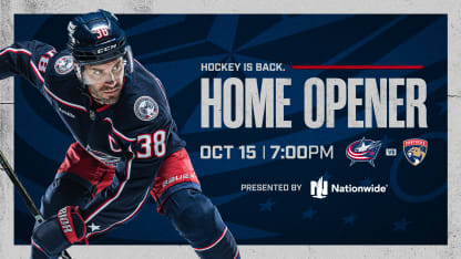 blue jackets announce opening week activities