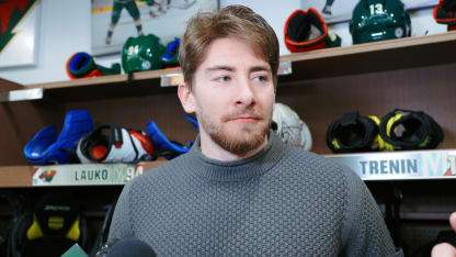 Trenin Pregame vs Edmonton 12/12