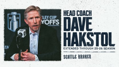 head coach dave hakstol extended through 2025 26 season