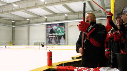 Mic'd Up: Sheldon Keefe at Global Series Practice 