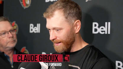 Camp d'entraînement : Claude Giroux Médias