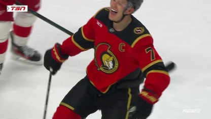 DET@OTT: Tkachuk marque un but en A.N. contre John Gibson