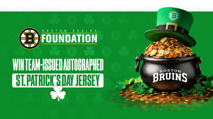 Raffle: Lindholm team-issued autographed St. Patrick’s Day jersey