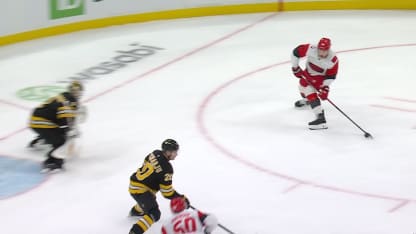 CAR@BOS: Hall scores goal against Jeremy Swayman