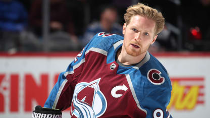 Gabriel Landeskog Pregame Solo Photo Carolina Hurricanes 19 December 2019