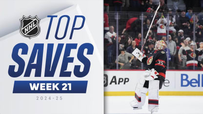 Top Saves from Week 21 of the 2024-25 NHL Season