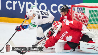 Thibault : Pas d’inquiétude devant le filet du Canada