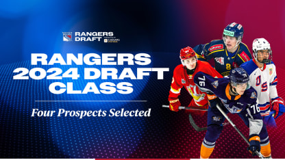 Rangers 2024 NHL Draft Class 