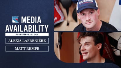 Training Camp: Lafrenière and Rempe