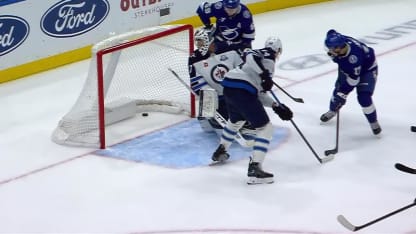WPG@TBL: Gourde scores goal against Connor Hellebuyck