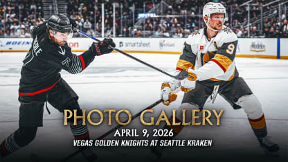 PHOTO GALLERY | Vegas Golden Knights at Seattle Kraken | April 9, 2026