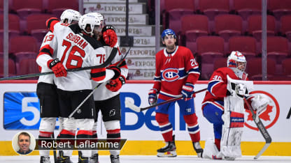 Canadiens-Devils Laflamme