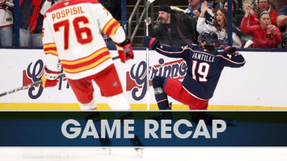 Calgary Flames Columbus Blue Jackets game recap November 29