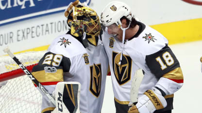Marc-André Fleury and James Neal