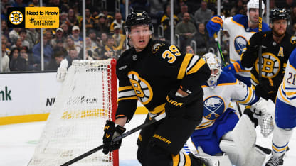 Need to Know: Bruins vs. Sabres 