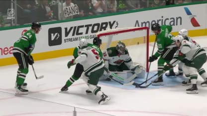 MIN@DAL: Johnston scores PPG against Filip Gustavsson