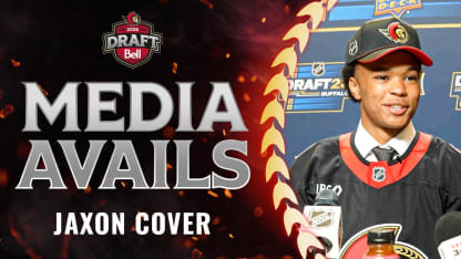Jaxon Cover NHL Draft Media Availability