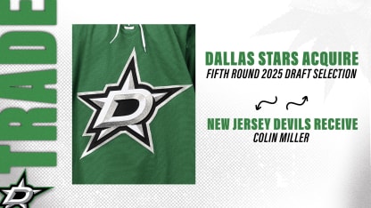 Dallas Stars acquire fifth-round pick in 2025 NHL draft from Devils for Miller