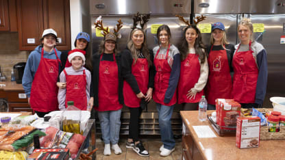 Caps Wives Ronald McDonald House Visit