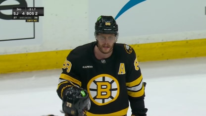 Pastrnak wires in one-timer