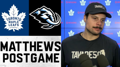 Auston Matthews | Post Game vs. Utah Mammoth | November 05, 2025