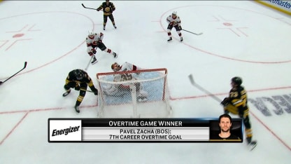 OT Winner: Pavel Zacha