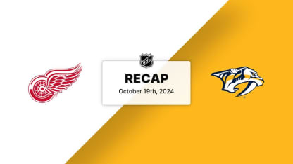 Red Wings at Predators 10.19.24