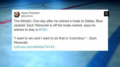 NHL Tonight: Zach Werenski News