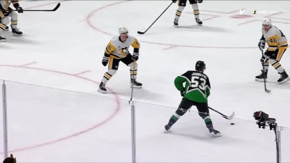 PIT@DAL: Heiskanen scores goal against Tristan Jarry