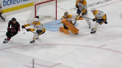 NSH@CAR: Blake scores goal against Juuse Saros