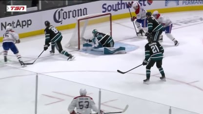 MTL@SJS: Newhook scores PPG against Yaroslav Askarov