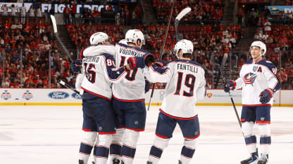 Voronkov earns 100th NHL point