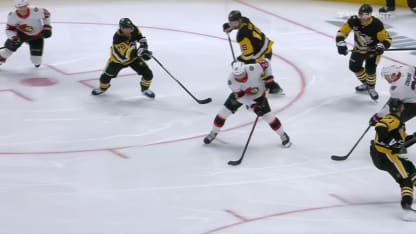 OTT@PIT: Amadio marque un but contre Arturs Silovs