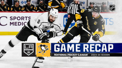 Los Angeles Kings Pittsburgh Penguins game recap February 18