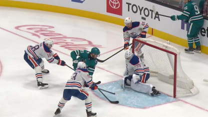 Wennberg nets nice backhander down low