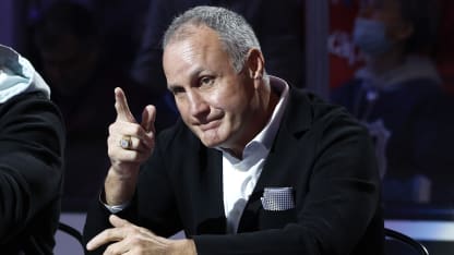 5-9 Paul Coffey sitting down with