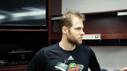 Gustavsson Postgame vs. Ottawa 12/29