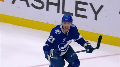 CAR@TBL: Point scores goal against Pyotr Kochetkov