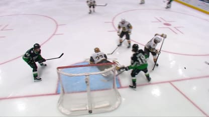 Hill makes kick save