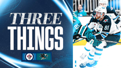 THREE THINGS: Sharks score late to beat Jets