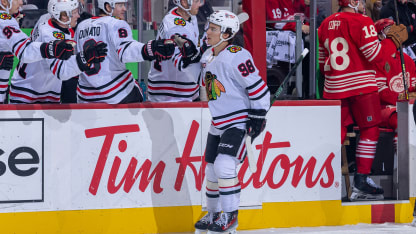 Bedard goes upstairs 59 seconds in