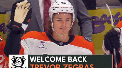 Trevor Zegras Tribute at Honda Center