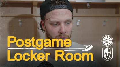 Locker Room Raw: David Pastrnak and Charlie McAvoy