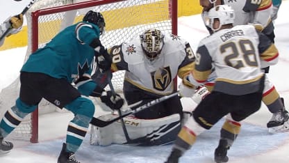 Knights fall to Sharks in OT, 4-3