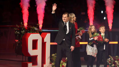 Fedorov's jersey retirement night speech