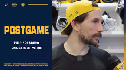 Postgame: Filip Forsberg