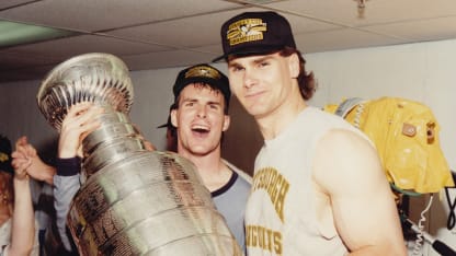 1991 Stanley Cup Locker Room Celebration_013